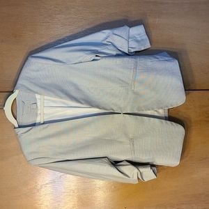 H&M blazer with gathered sleeves